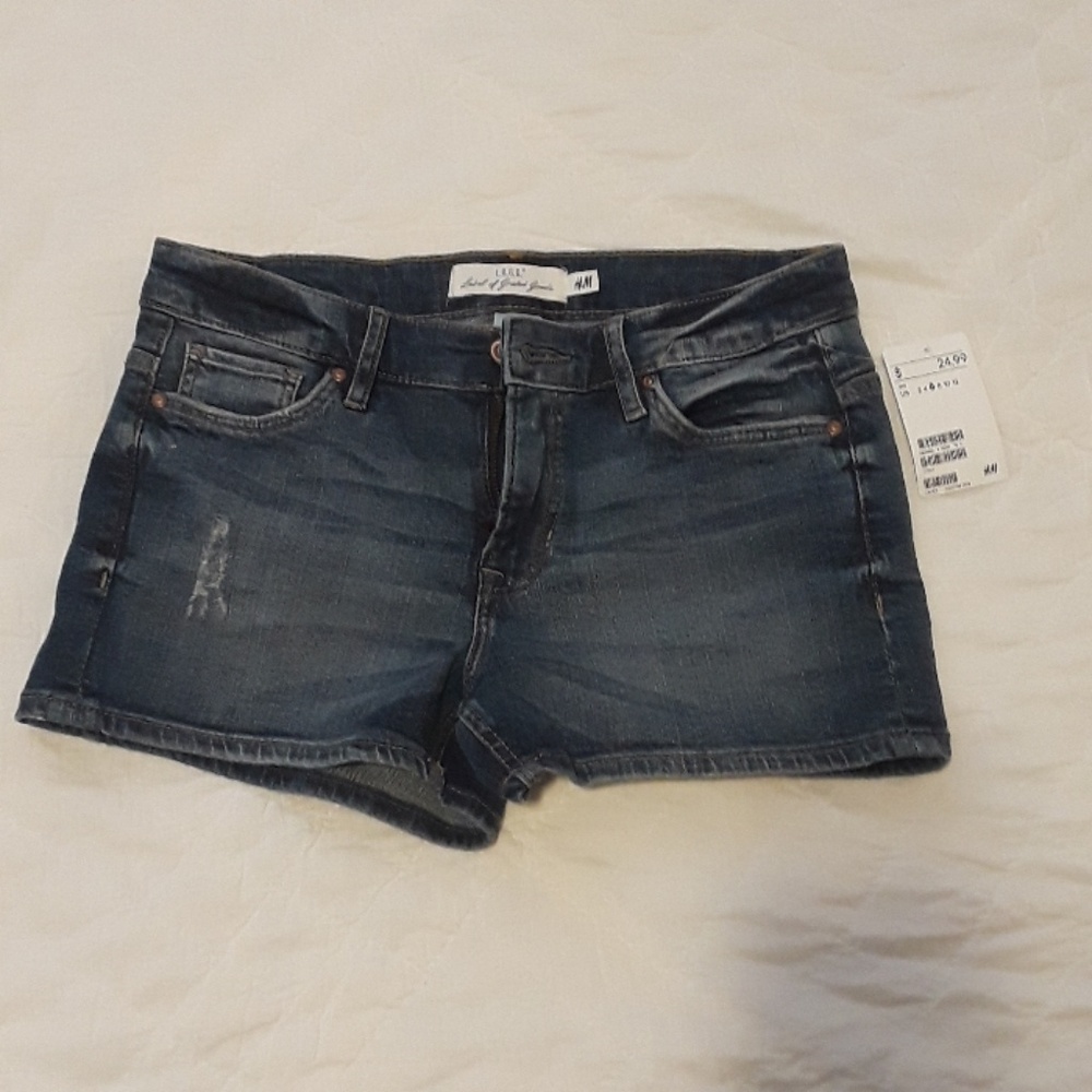 H&M denim shorts